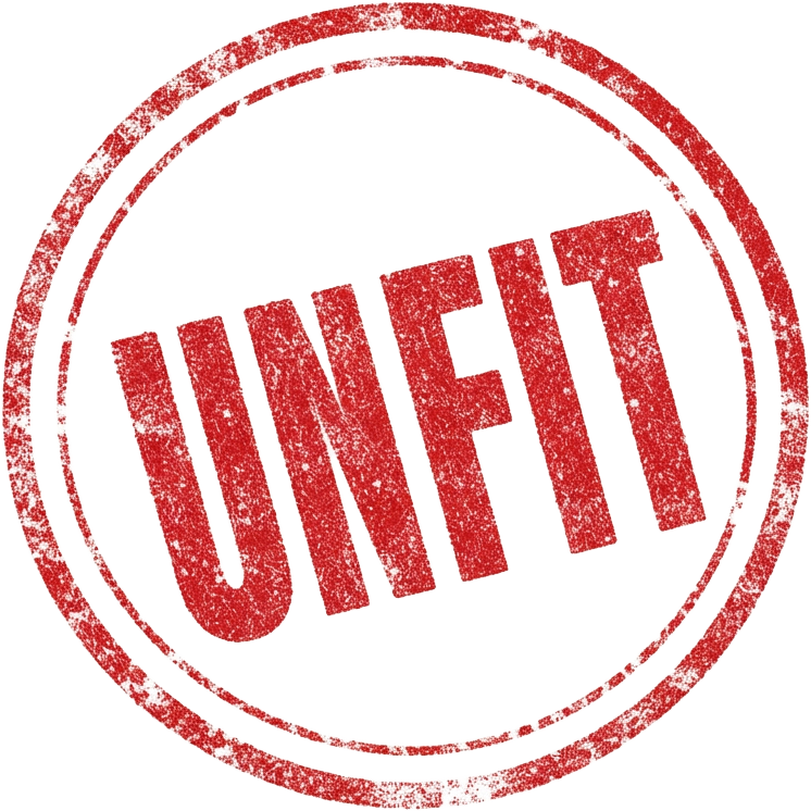Unfit Podcast stamp
